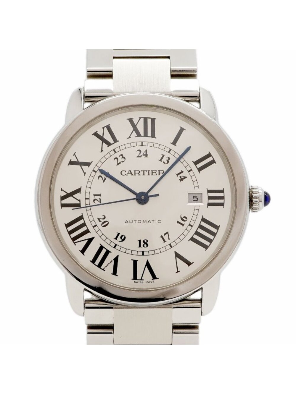 Cartier Ronde Solo XL Silver Dial Watch